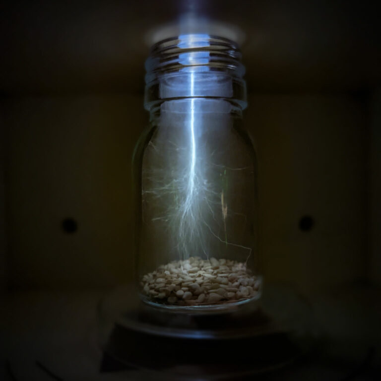 Cold plasma treatment in action